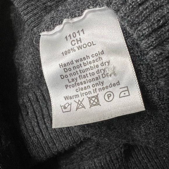 Filson Wool 1/2 Button Pullover Sweater Medium - Picture 5 of 5